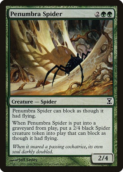 Penumbra Spider [Time Spiral] | Galactic Gamez