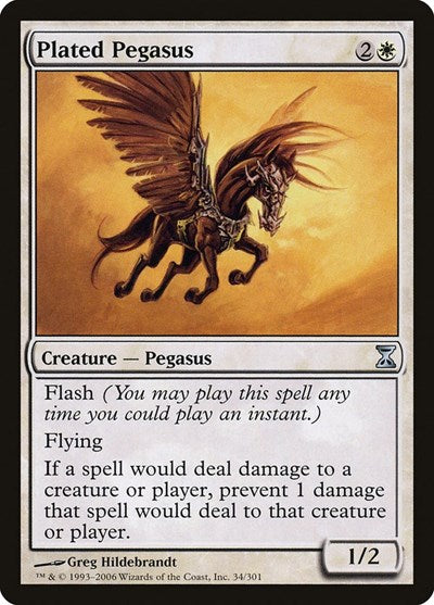 Plated Pegasus [Time Spiral] | Galactic Gamez