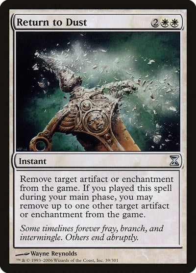 Return to Dust [Time Spiral] | Galactic Gamez