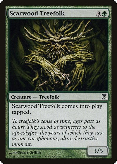 Scarwood Treefolk [Time Spiral] | Galactic Gamez