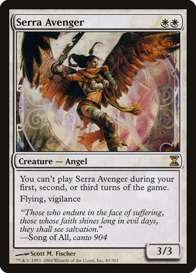 Serra Avenger [Time Spiral] | Galactic Gamez