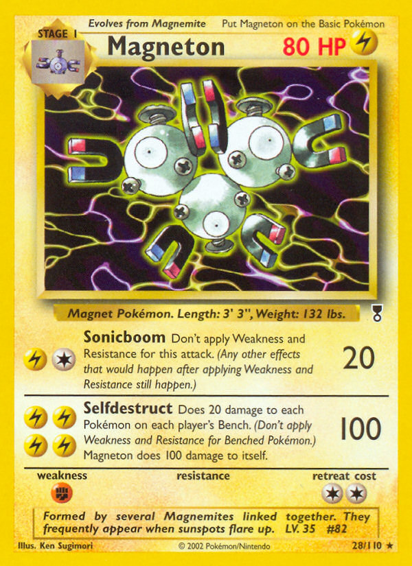 Magneton (28/110) [Legendary Collection] | Galactic Gamez