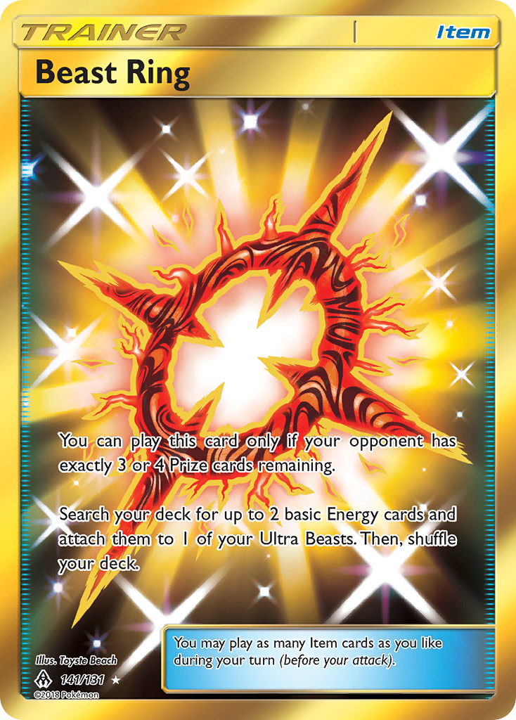 Beast Ring (141/131) [Sun & Moon: Forbidden Light] | Galactic Gamez