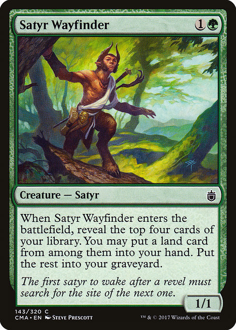 Satyr Wayfinder [Commander Anthology] | Galactic Gamez