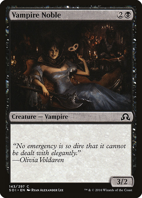 Vampire Noble [Shadows over Innistrad] | Galactic Gamez