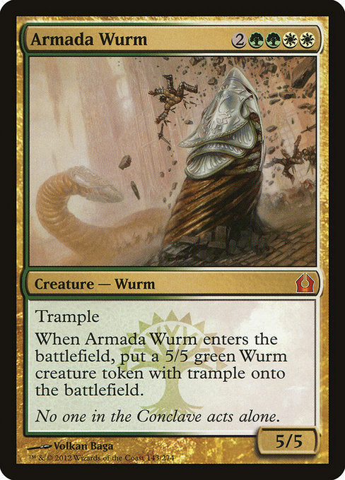 Armada Wurm [Return to Ravnica] | Galactic Gamez