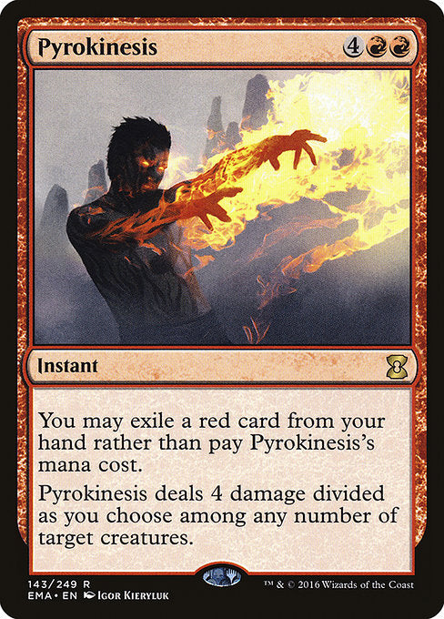 Pyrokinesis [Eternal Masters] | Galactic Gamez