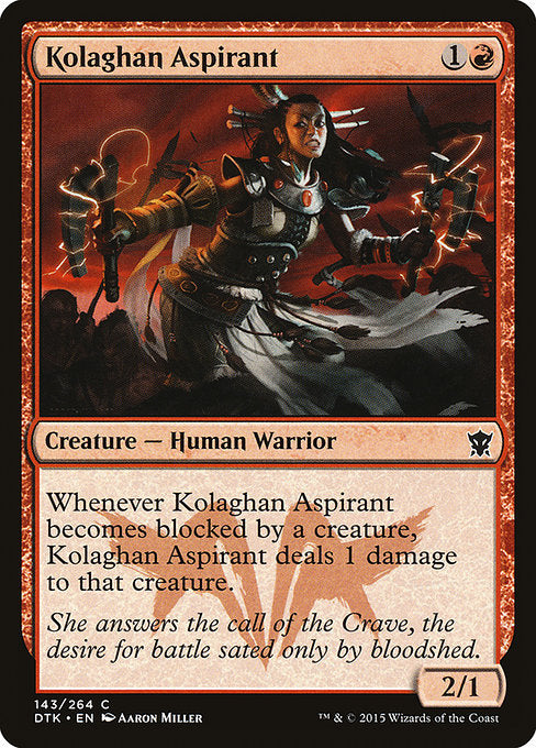 Kolaghan Aspirant [Dragons of Tarkir] | Galactic Gamez