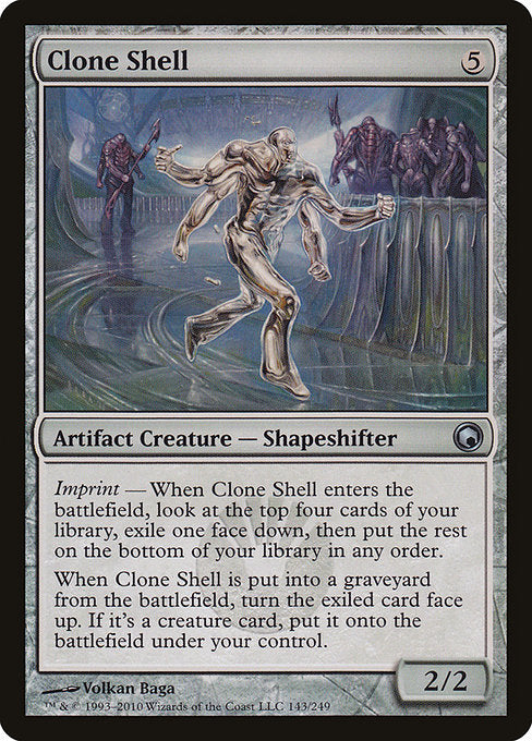 Clone Shell [Scars of Mirrodin] | Galactic Gamez