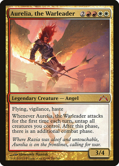 Aurelia, the Warleader [Gatecrash] | Galactic Gamez