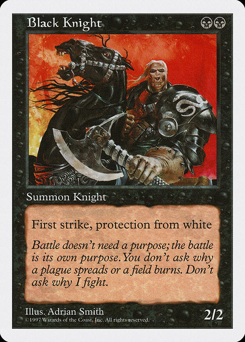 Black Knight [Fifth Edition] | Galactic Gamez