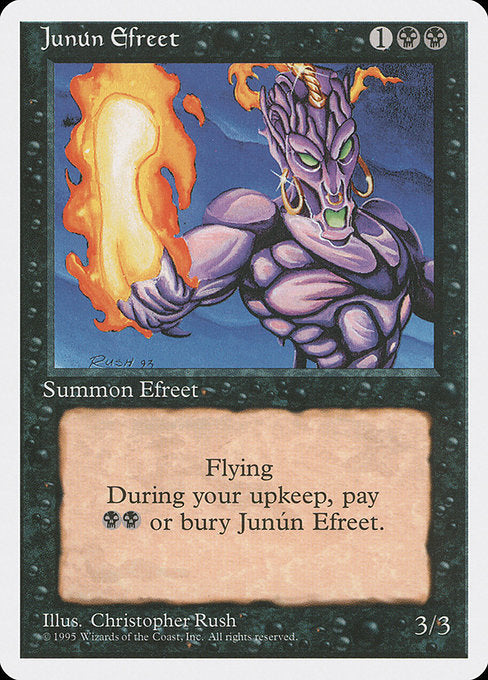 Junún Efreet [Fourth Edition] | Galactic Gamez