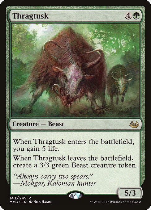 Thragtusk [Modern Masters 2017] | Galactic Gamez