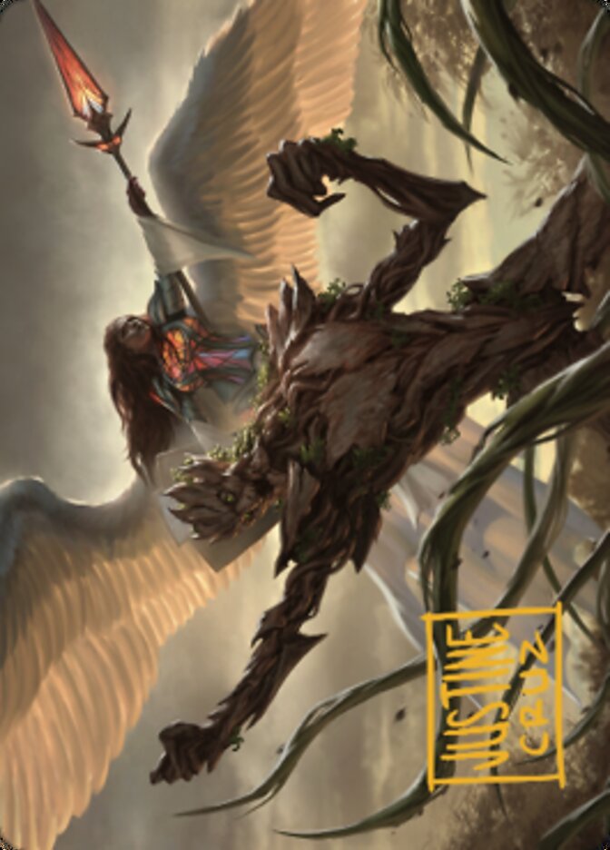 Strength of the Coalition Art Card (Gold-Stamped Signature) [Dominaria United Art Series] | Galactic Gamez