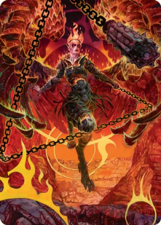 Zariel, Archduke of Avernus Art Card [Dungeons & Dragons: Adventures in the Forgotten Realms Art Series] | Galactic Gamez