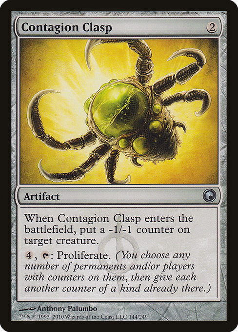 Contagion Clasp [Scars of Mirrodin] | Galactic Gamez