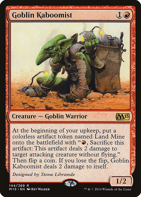 Goblin Kaboomist [Magic 2015] | Galactic Gamez