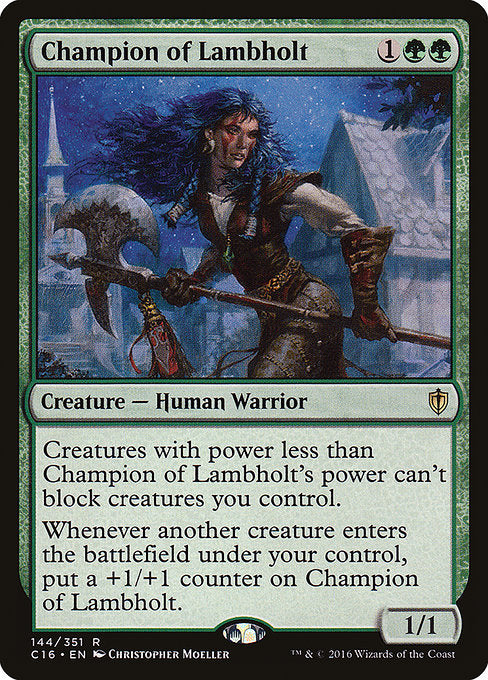Champion of Lambholt [Commander 2016] | Galactic Gamez