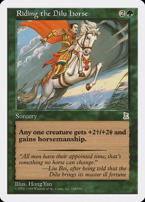 Riding the Dilu Horse [Portal Three Kingdoms] | Galactic Gamez