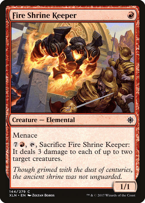 Fire Shrine Keeper [Ixalan] | Galactic Gamez