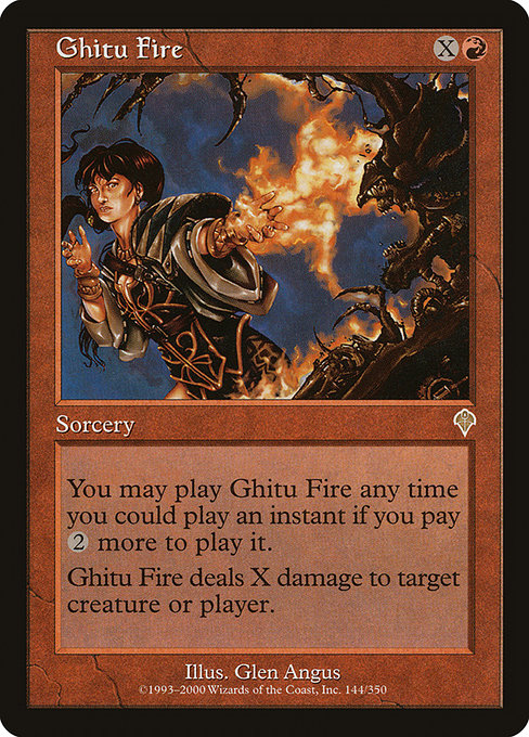 Ghitu Fire [Invasion] | Galactic Gamez