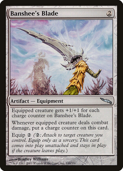 Banshee's Blade [Mirrodin] | Galactic Gamez