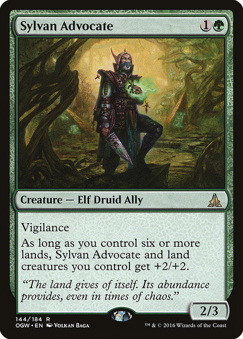 Sylvan Advocate [Oath of the Gatewatch] | Galactic Gamez