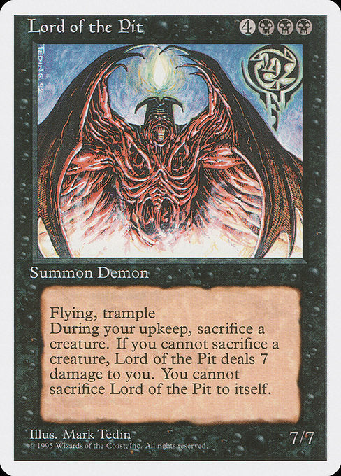 Lord of the Pit [Fourth Edition] | Galactic Gamez