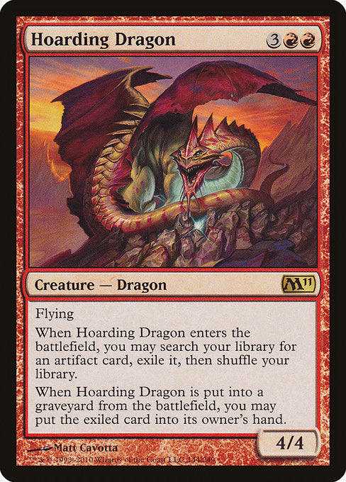 Hoarding Dragon [Magic 2011] | Galactic Gamez