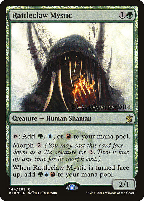 Rattleclaw Mystic [Khans of Tarkir Promos] | Galactic Gamez