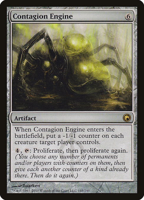 Contagion Engine [Scars of Mirrodin] | Galactic Gamez