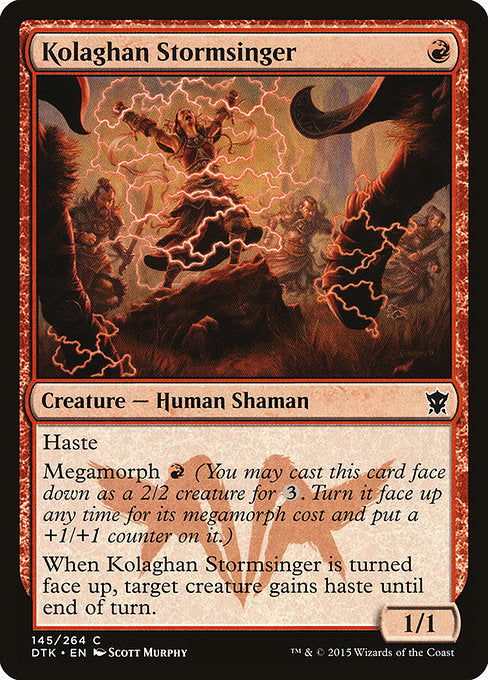 Kolaghan Stormsinger [Dragons of Tarkir] | Galactic Gamez