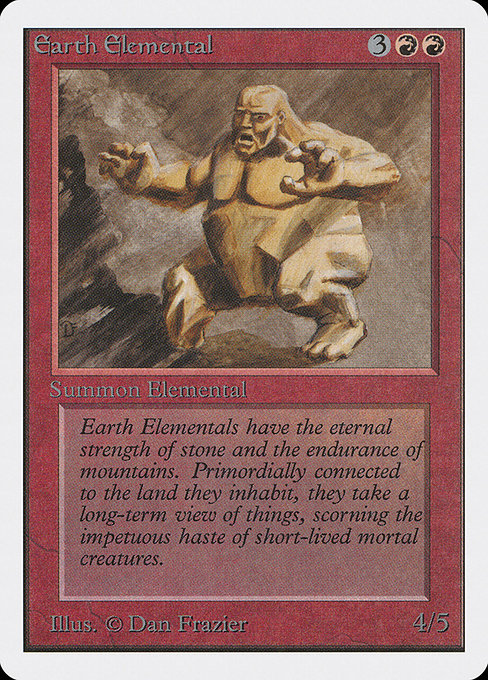 Earth Elemental [Unlimited Edition] | Galactic Gamez