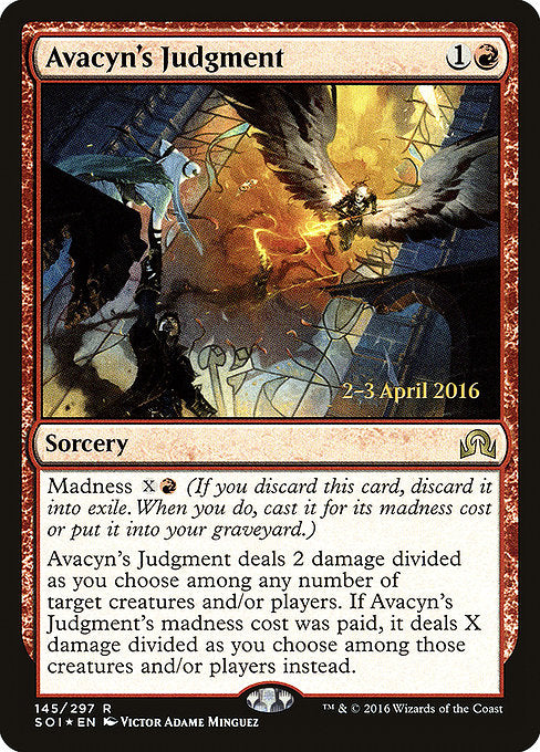 Avacyn's Judgment [Shadows over Innistrad Promos] | Galactic Gamez