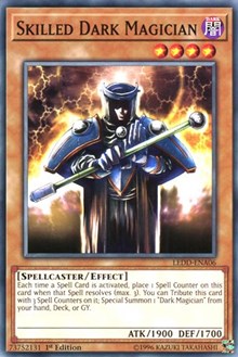 Skilled Dark Magician [LEDD-ENA06] Common | Galactic Gamez