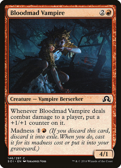 Bloodmad Vampire [Shadows over Innistrad] | Galactic Gamez