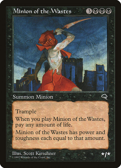 Minion of the Wastes [Tempest] | Galactic Gamez