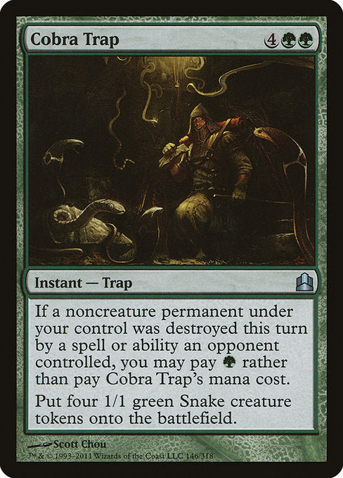 Cobra Trap [Commander 2011] | Galactic Gamez