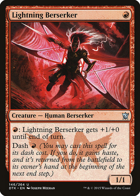 Lightning Berserker [Dragons of Tarkir] | Galactic Gamez