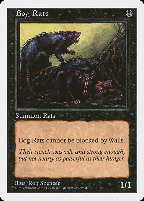 Bog Rats [Fifth Edition] | Galactic Gamez