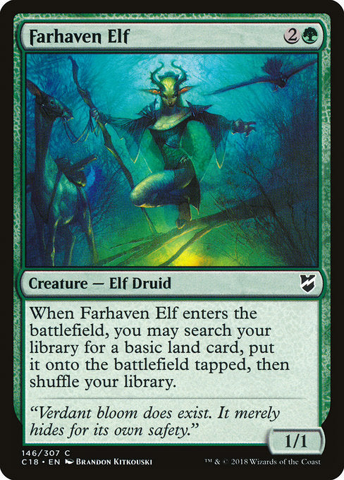 Farhaven Elf [Commander 2018] | Galactic Gamez