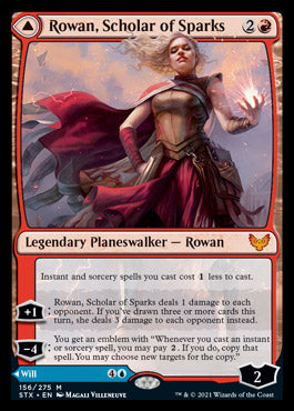 Rowan, Scholar of Sparks // Will, Scholar of Frost [Strixhaven: School of Mages] | Galactic Gamez