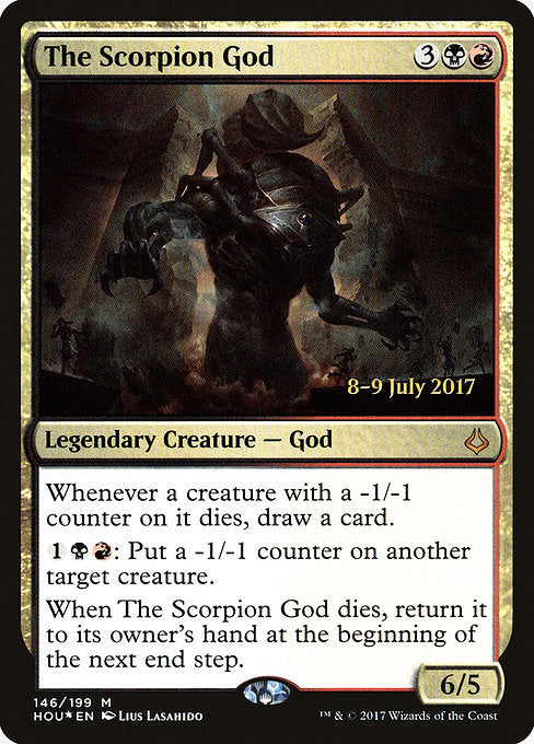 The Scorpion God [Hour of Devastation Promos] | Galactic Gamez