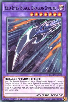 Red-Eyes Black Dragon Sword [LEDD-ENA43] Common | Galactic Gamez