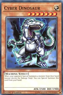 Cyber Dinosaur [LEDD-ENB08] Common | Galactic Gamez