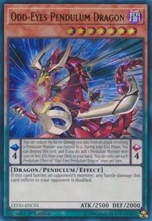 Odd-Eyes Pendulum Dragon (UR) [LEDD-ENC01] Ultra Rare | Galactic Gamez