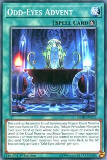 Odd-Eyes Advent [LEDD-ENC15] Common | Galactic Gamez