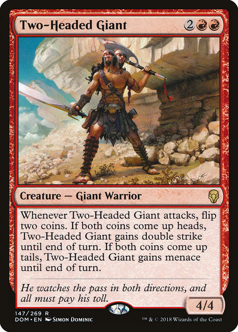 Two-Headed Giant [Dominaria] | Galactic Gamez
