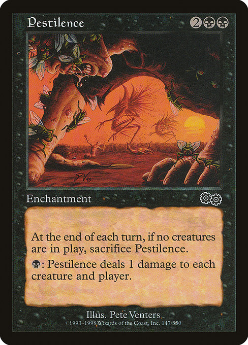 Pestilence [Urza's Saga] | Galactic Gamez