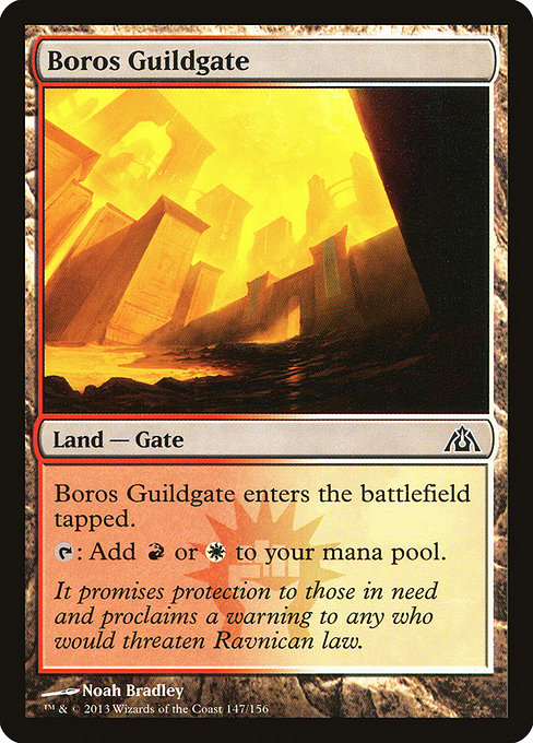 Boros Guildgate [Dragon's Maze] | Galactic Gamez